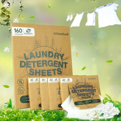 Eco Unscented Laundry Detergent Sheets