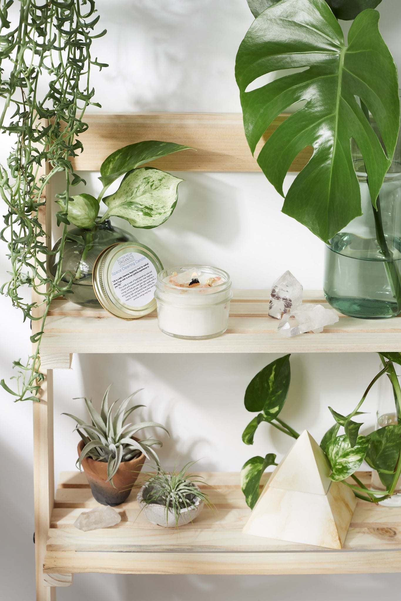 Organic Soy Space Clearing Candle