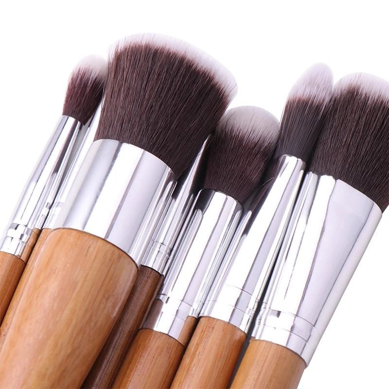 Sustainable Bamboo Makeup Brush Set