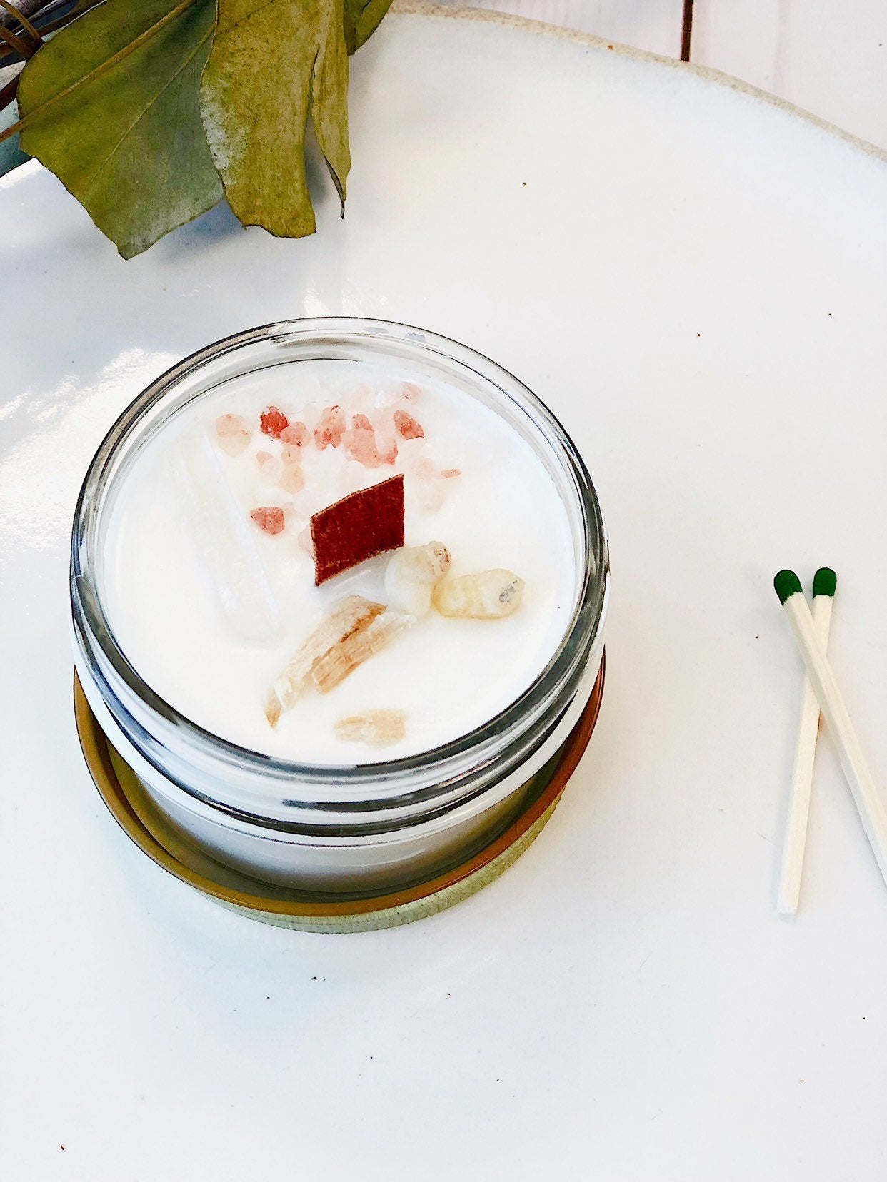 Organic Soy Space Clearing Candle