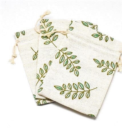 Natural Bamboo Spork with Cotton Pouch